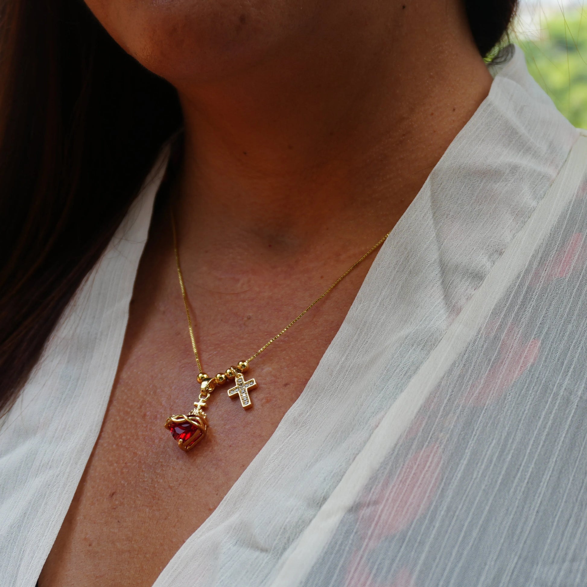 Cadena Corazón de Cristo